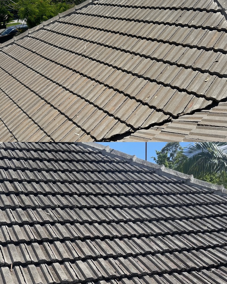Concrete Tile Roof Restoration
