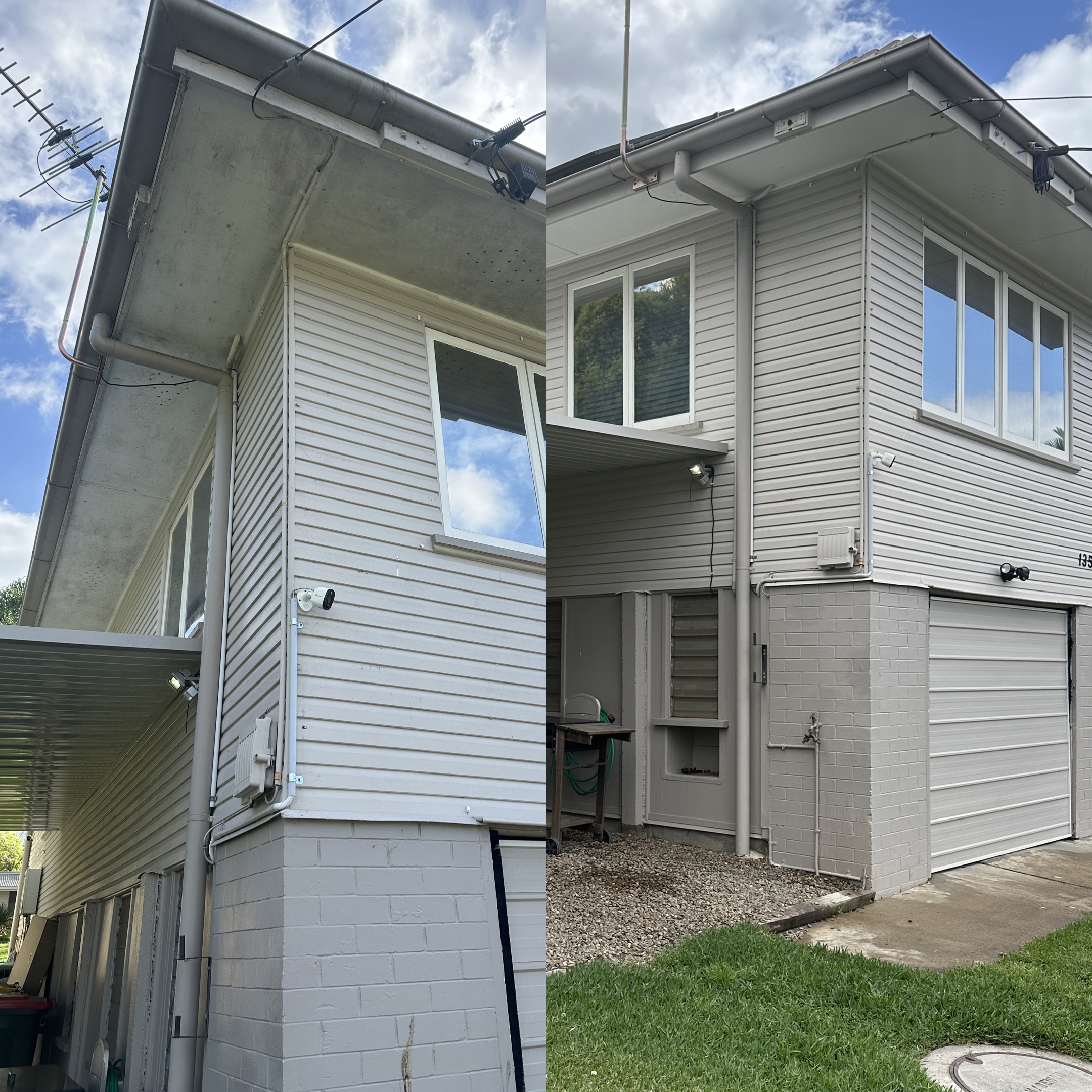 Multi-Story House Wash